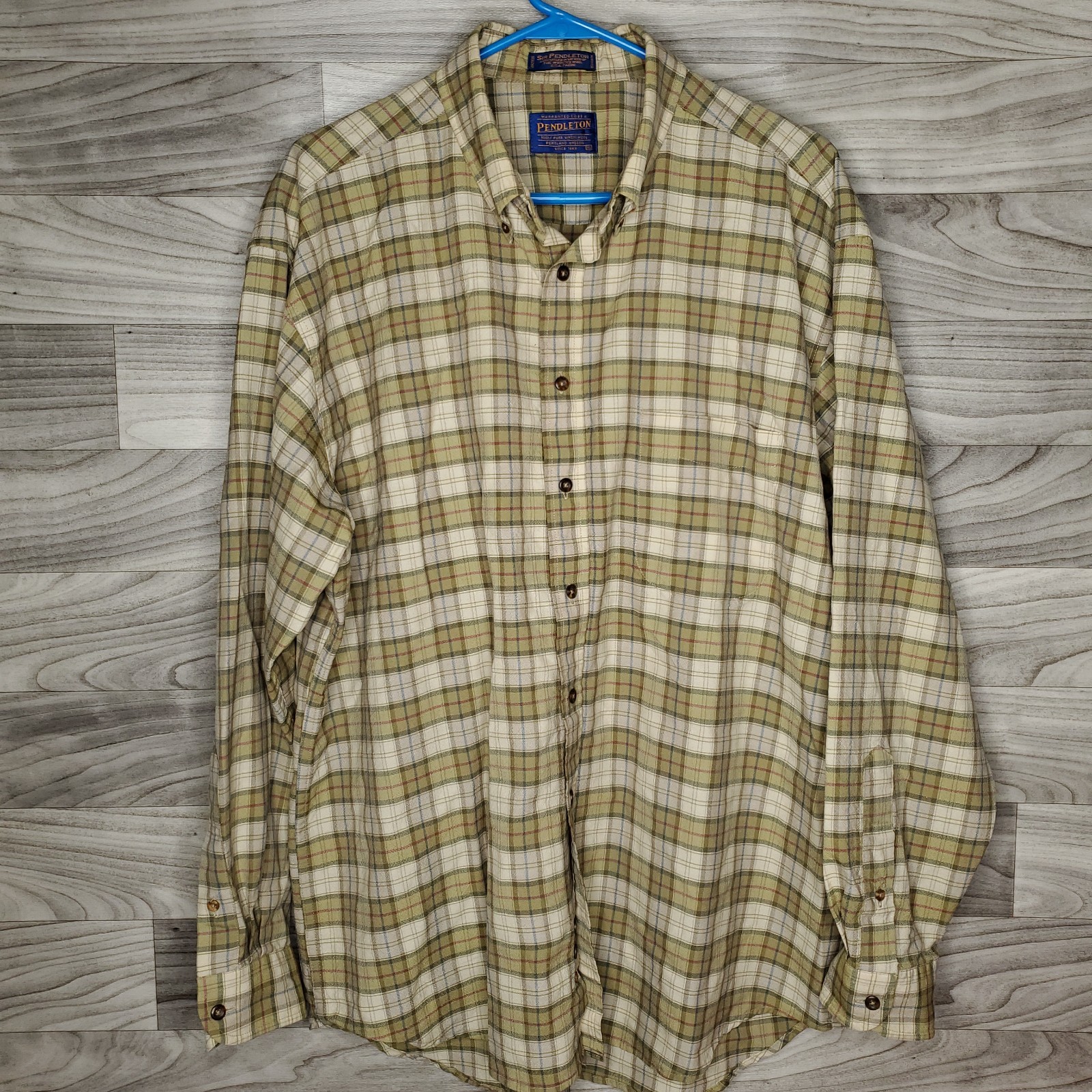 Pendleton Sir Pendleton Plaid Button Down Shirt X… - image 2
