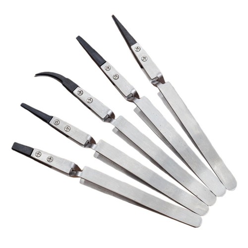 5 Pcs Pince Epiler Professionnelle Pincettes À Pointe Fine Outils De — free download