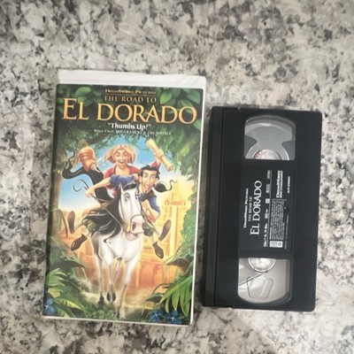 DreamWorks Home Entertainment The Road to El Dorado VHS Clamshell 2000 PG NTSC