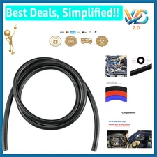 High Temp Silicone Vacuum Tubing 1/4 inch 5ft Black 130 PSI