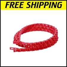 Red Power Twist V Belt - 3/8" Width, Easy Installation for HVAC & Poultry Houses