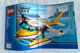 Lego City Seaplane 3178 - Complete with box and manuals