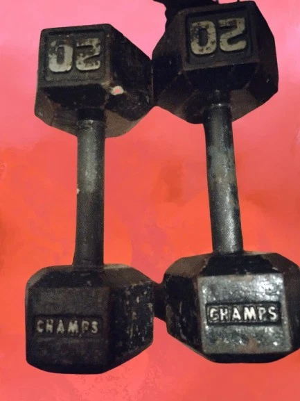 Camps Hexagon Weights a Set Of 2 20lb