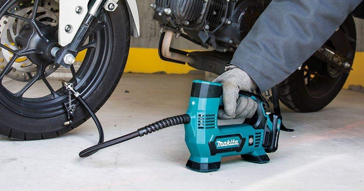 Makita DMP180Z 18V LXT Lithium Ion Cordless Inflator Digital Bare + Adapters