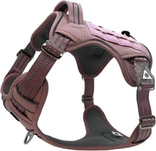 Tactical Dog Harness, Reflective Dog Walking Harness for Training, Adjustable Do