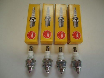 #ad NEW GENUINE OEM NGK PART # BPM8Y SPARK PLUG PACK OF FOUR PLUGS $19.99