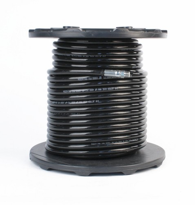 #ad Schieffer 4000 PSI 3 8quot; x 200#x27; Thermoplastic Sewer Jetter Hose with MPT 3 8in. $418.99
