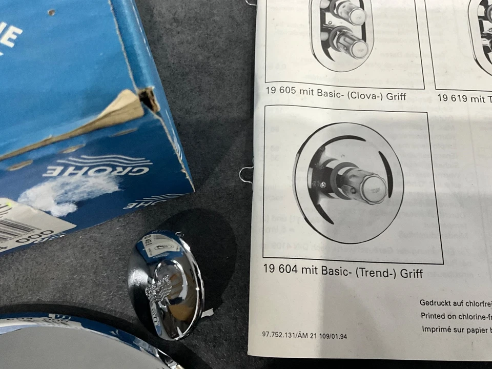 Grohe Automatic  2000 Dusche Thermostat Chrom, Brausethermostat UP,  19604000 - Bild 3 von 4