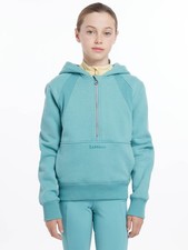 Lemieux Young Rider Harriet Pop Over Hoodie Kids Lagoon