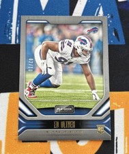 2019 Panini Playbook Ed Oliver Gold Rookie Card 02/10 - Buffalo Bills #147
