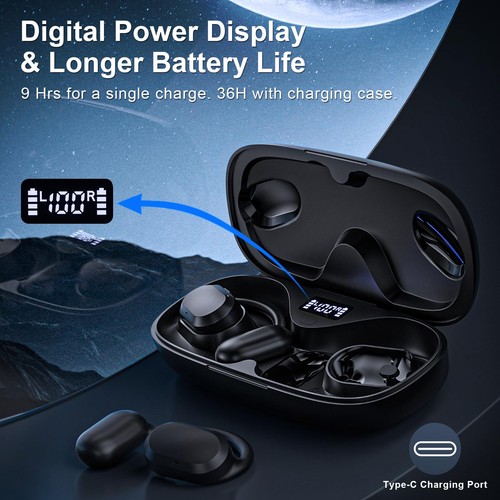 Open Ear Headphones, Open Ear Earbuds, IPX7 Waterproof, Bluetooth 5.3 True Wi... - 第 5/7 張圖片