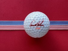 VINTAGE 1980s ARNOLD PALMER RED LS SIGNATURE LANIER ACUSHNET TITLEIST GOLF BALL