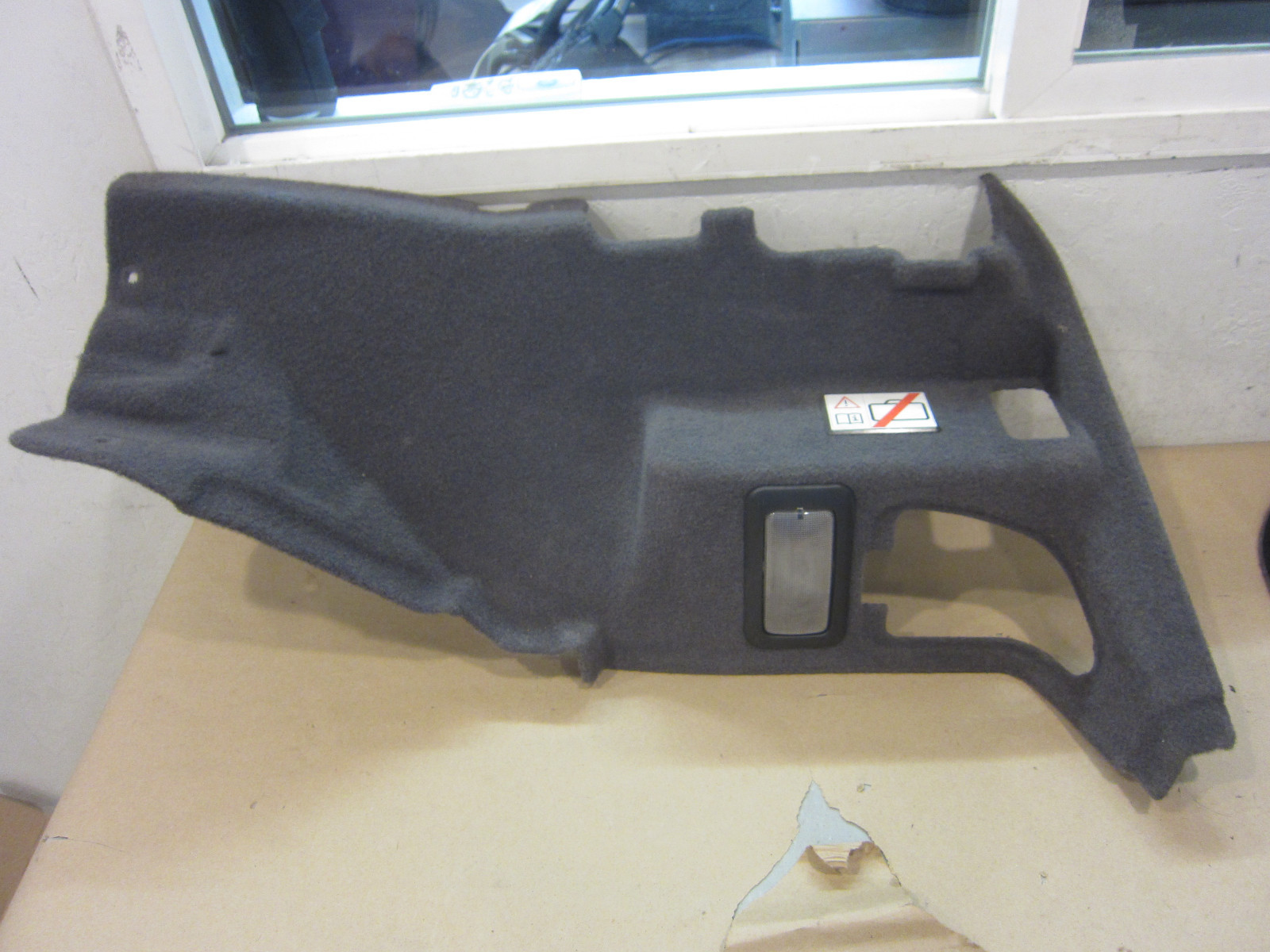 Ferrari California - RH Side Trunk Carpet Panel- P/N 82850000