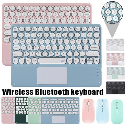 Touchpad Keyboard Case Mouse For Samsung Galaxy Tab A7 A8 A9+ S6 S7 S8 S9 S10 FE - Picture 5 of 53
