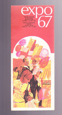 Expo 67 Brochure MONTREAL CANADA 1967 Vintage PERFECT SHAPE