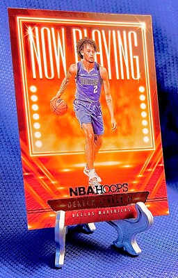 2023-24 NBA Hoops Dereck Lively II Now Playing Insert RC #14 Dallas Mavericks