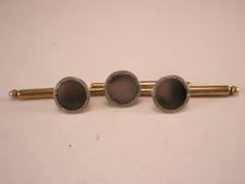 5/16" Gray Round Mother of Pearl Vintage Formal Tuxedo Prom Shirt Studs set c328