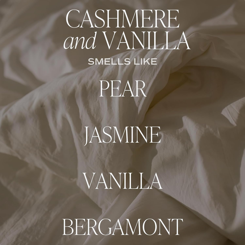 Cashmere & Vanilla Reed Diffuser Set Sandalwood Coconut Bourbon 3.5 Fl Non Toxic - Picture 5 of 12