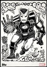 [DIGITAL CARD] Topps Marvel - Iron Man - Linocut 22 S1 - Linocut