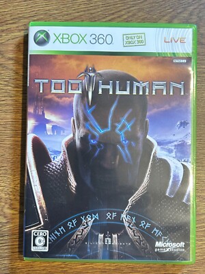 Xbox 360 Inhuman XBOX 360 JAPAN Too Human (Microsoft Xbox 360, 2008) | eBay