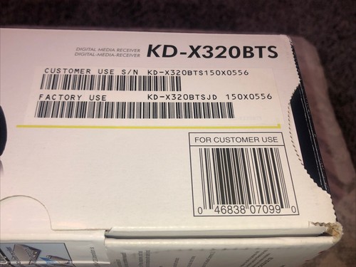 NEU in Verpackung JVC MODELL KD-X320BTS DIGITALER MEDIA RECEIVER MIT BLUETOOTH - Bild 5 von 5