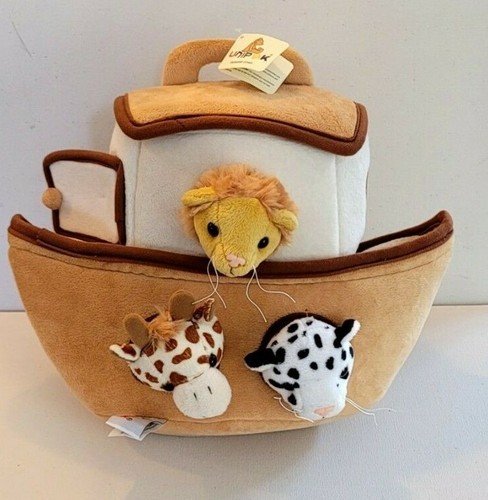 stuffed noah's ark with animals