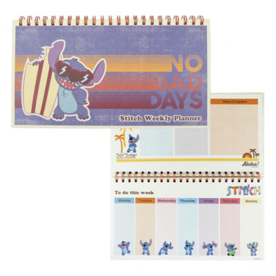 Wochenplaner Disney Stitch Papier [35 x 16,7 x 1 cm]