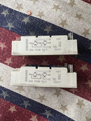 **  Quantity 2  **   Siemens  BSM 75GB 100 D