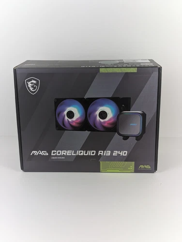MSI MAG CORELIQUID A13 240 AIO CPU-Wasserskühler - Volle CPU-Abdeckung