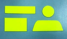 ROTAX MAX YELLOW ENGINE SERIAL NUMBER COVER STICKER SET - KARTING - JakeDesigns