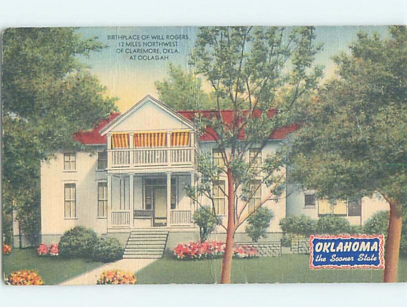 Bent Linen HISTORIC HOME Oologah Near Claremore & Tulsa Oklahoma OK