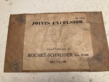 POCHETTE DE JOINTS D,ANCETRES NEUF D,EPOQUE EXCELSIOR ROCHET-SCHNEIDER