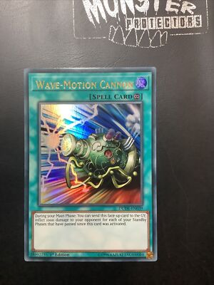 YUGIOH WELLENBEWEGUNGSKANONE ULTRA RARE DUDE-DE039 1.AUFLAGE 