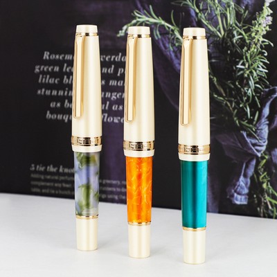 Set of 3 Jinhao 82 Fountain Pens with Black Feed (EF, F and M