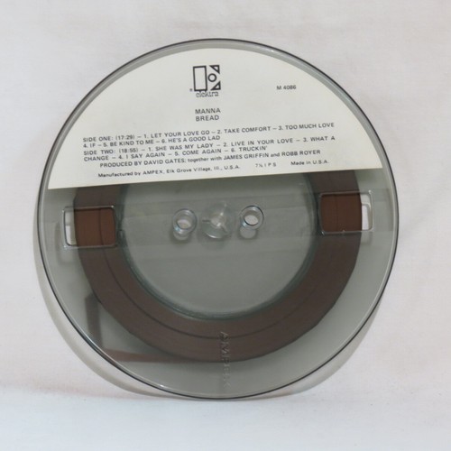 BREAD – Manna 1971 R2R reel tape 7 ½ ips EX/NM - Picture 3 of 4