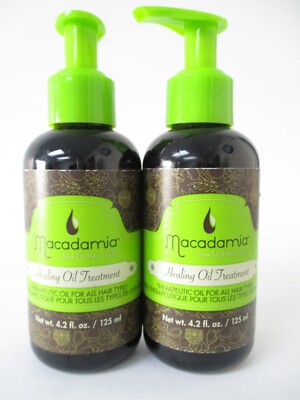 Healing Oil Treatment By Macadamia Oil For Unisex 4.2 oz Treatment Pack of 2