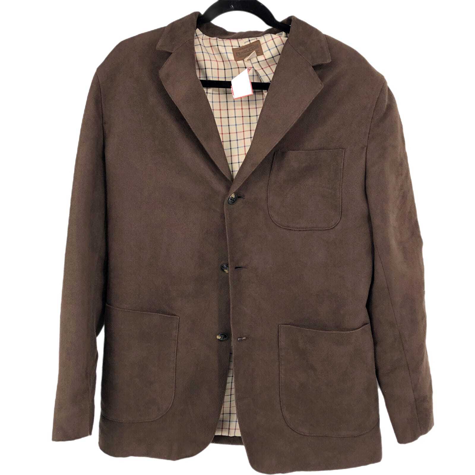 Pendleton Brown Polyester Blazer | Ideal for Any … - image 1