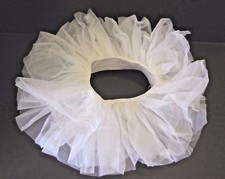 NWOT Mint 3 Layer Organdy ballet tutu Pullup elastic band ch/ladies dressup