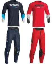Thor Pulse Tactic Kids Youth Pant & Jersey Riding Gear Combo