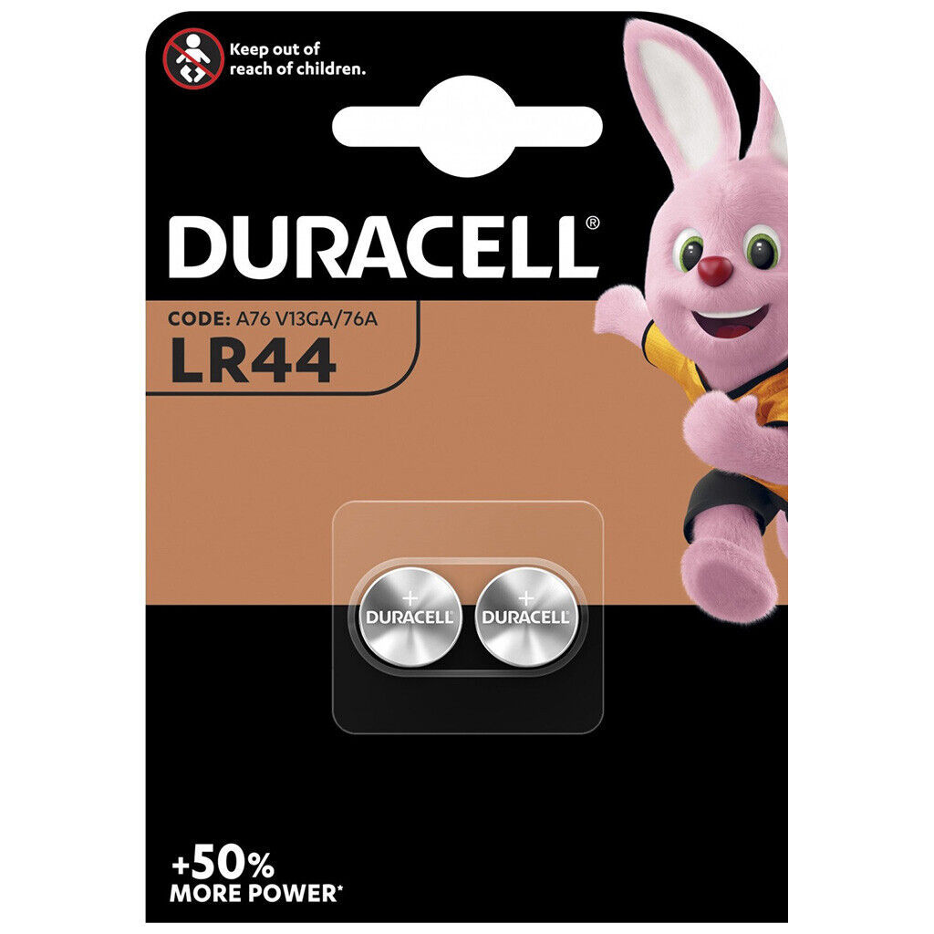 Thumbnail - Kq Duracell Knopfzelle Alkaline Lr44 V13ga 1.5v Batterien 2er Blister