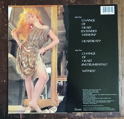 シンディ・ローパー　Change Of Heart　リミックス集 貴重 CD Cyndi Lauper – Change Of Heart – Vinyl (12