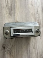 Chevrolet Chevy Vacuum Tube Car Radio 1955 1956 Manual-tune Oem