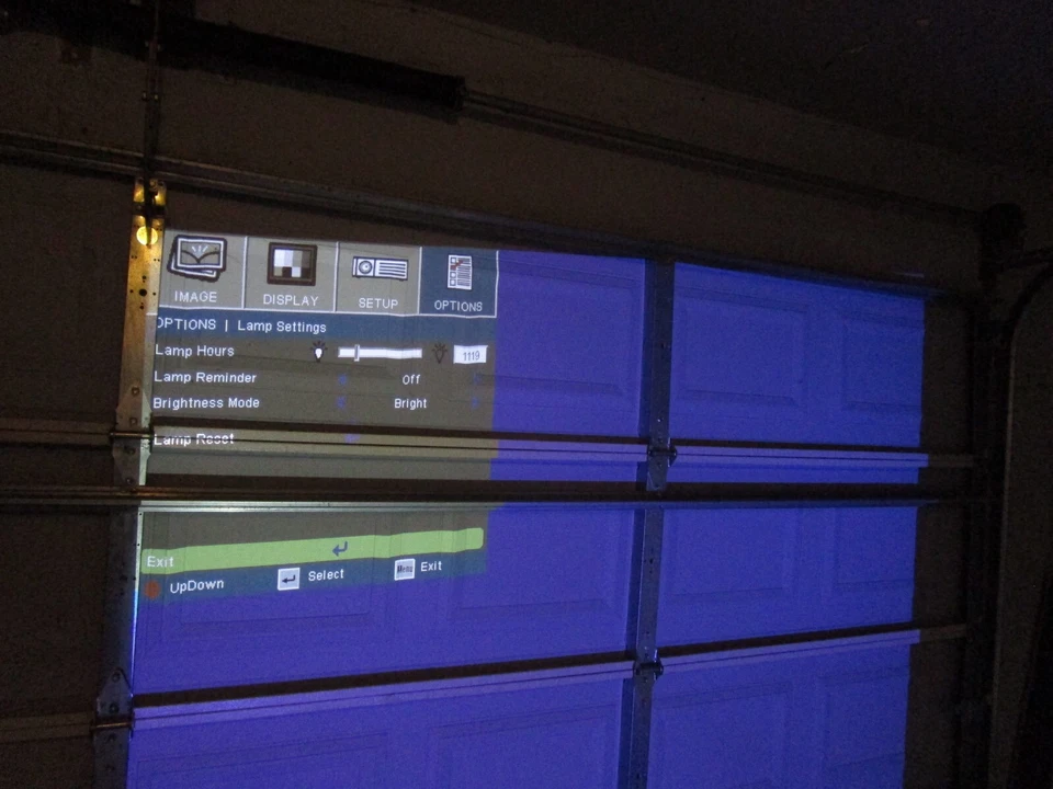 DIGITAL PROJECTOR - OPTOMA DLP N1839 .HDMI. LAMP Has 1119 Hours. - Image 3 of 4