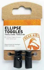 Gear Aid Ellipse Toggles Cord Locks No Sew Replacement Tightening 2 Pack 80300