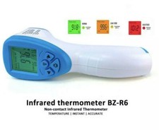 No Contact Infrared Digital Forehead Thermometer Baby Adult Body Temperature Gun