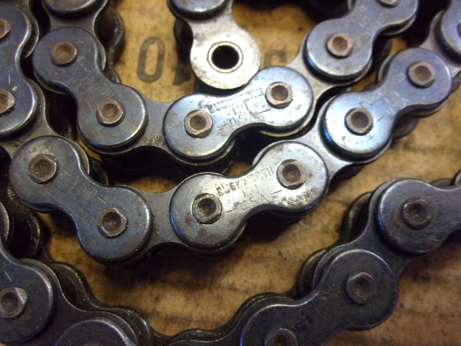 Vintage  Norton Chain Co. USA 5/8" DuckWorth 171 Chain 3 feet long