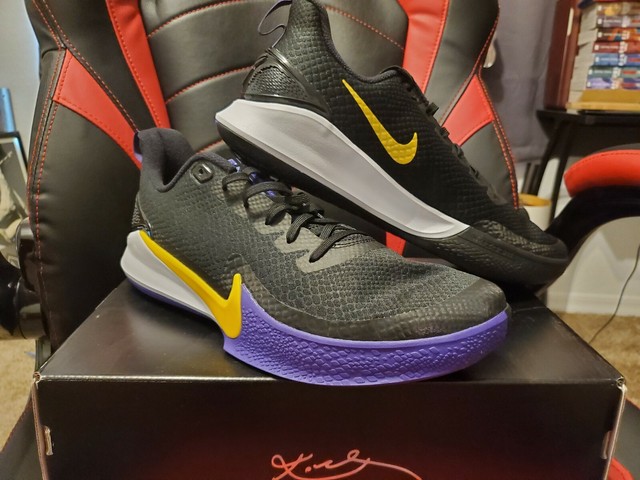 Kobe Mamba Focus Lakers Black Purple Gold Men's Size 13 for sale online | eBay