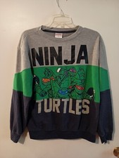 Ninja Turtles Kids Large Long Sleeve Sweatshirt Nickelodeon