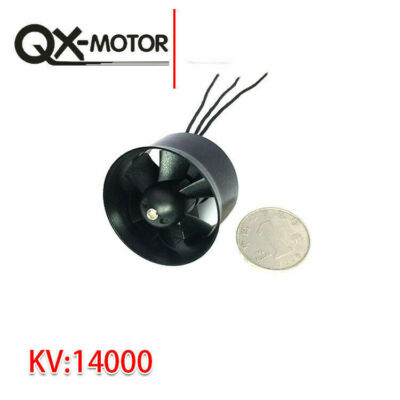 QX 30mm EDF Blades 14000KV Brushless Motor QF1611 for RC mini Drone  Quadcopter