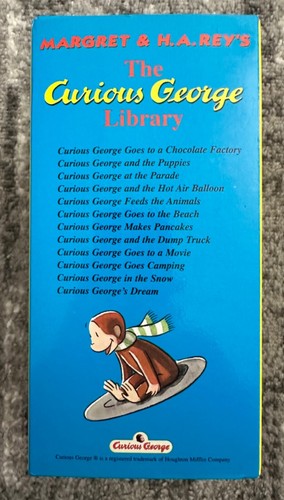 The Curious George Library by Margret & H.A. Rey Complete Boxed Set 12 Books - Picture 2 of 6